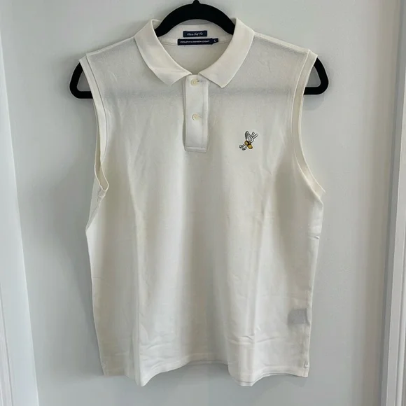 RALPH LAUREN GOLF CLASSIC GOLF FIT SLEEVELESS POLO SIZE LARGE - Picture 1 of 4